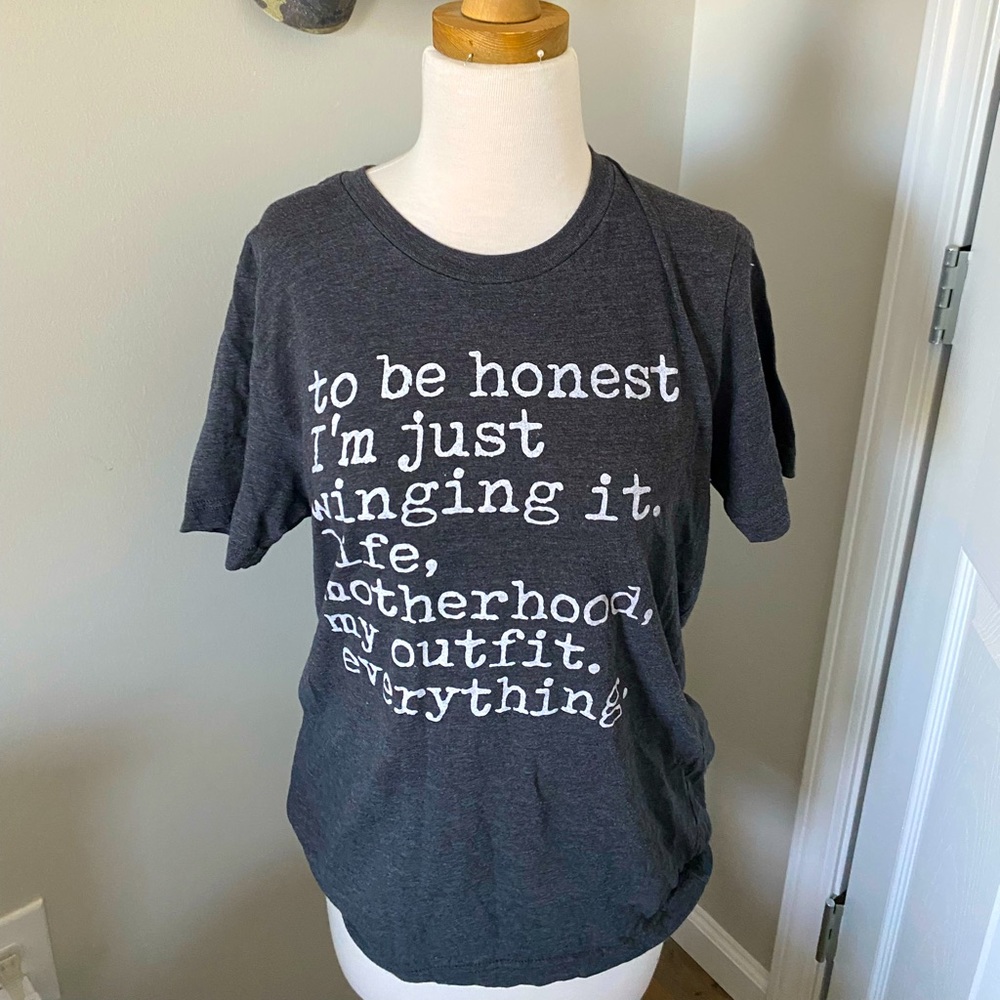 Bella Canvas gray graphic tee